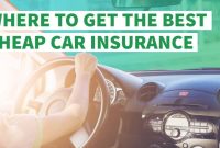 Cheap best auto insurance