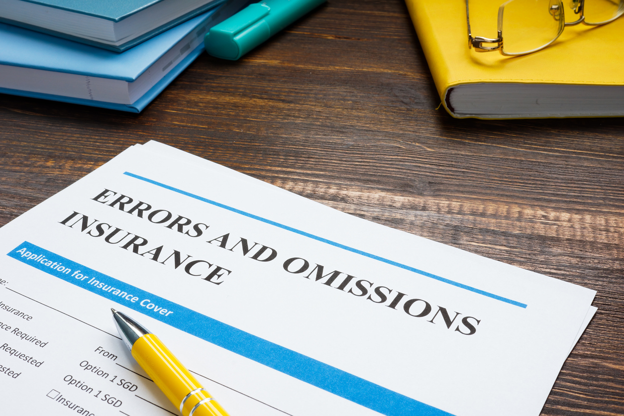 Errors and omissions insurance washington state